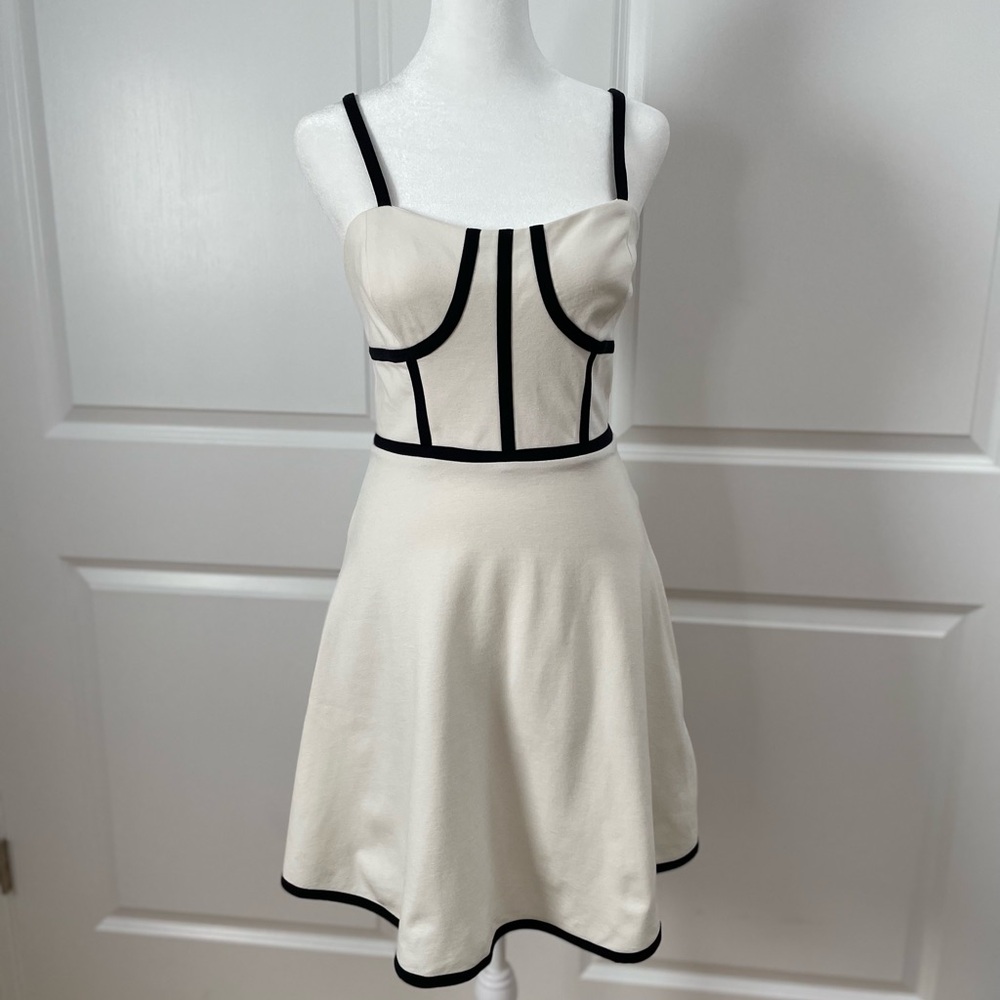 Miss Sixty Ivory Cocktail Dress